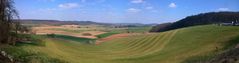 Landschaft von der Ronneburg aus gesehen