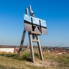 Landschaft vor und hinter der Düne