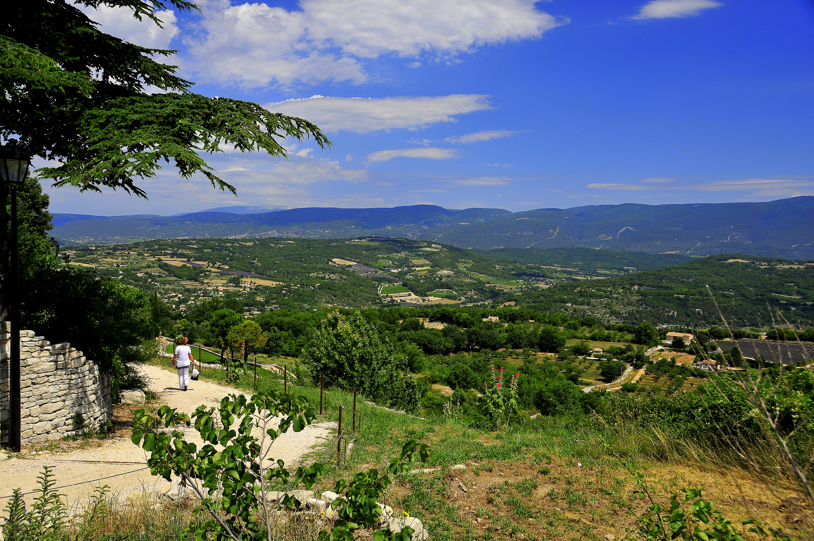 Landschaft weit und faszinierend