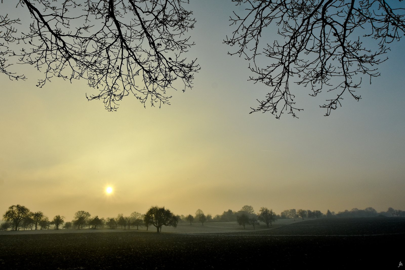 Landschaft wie gemalt