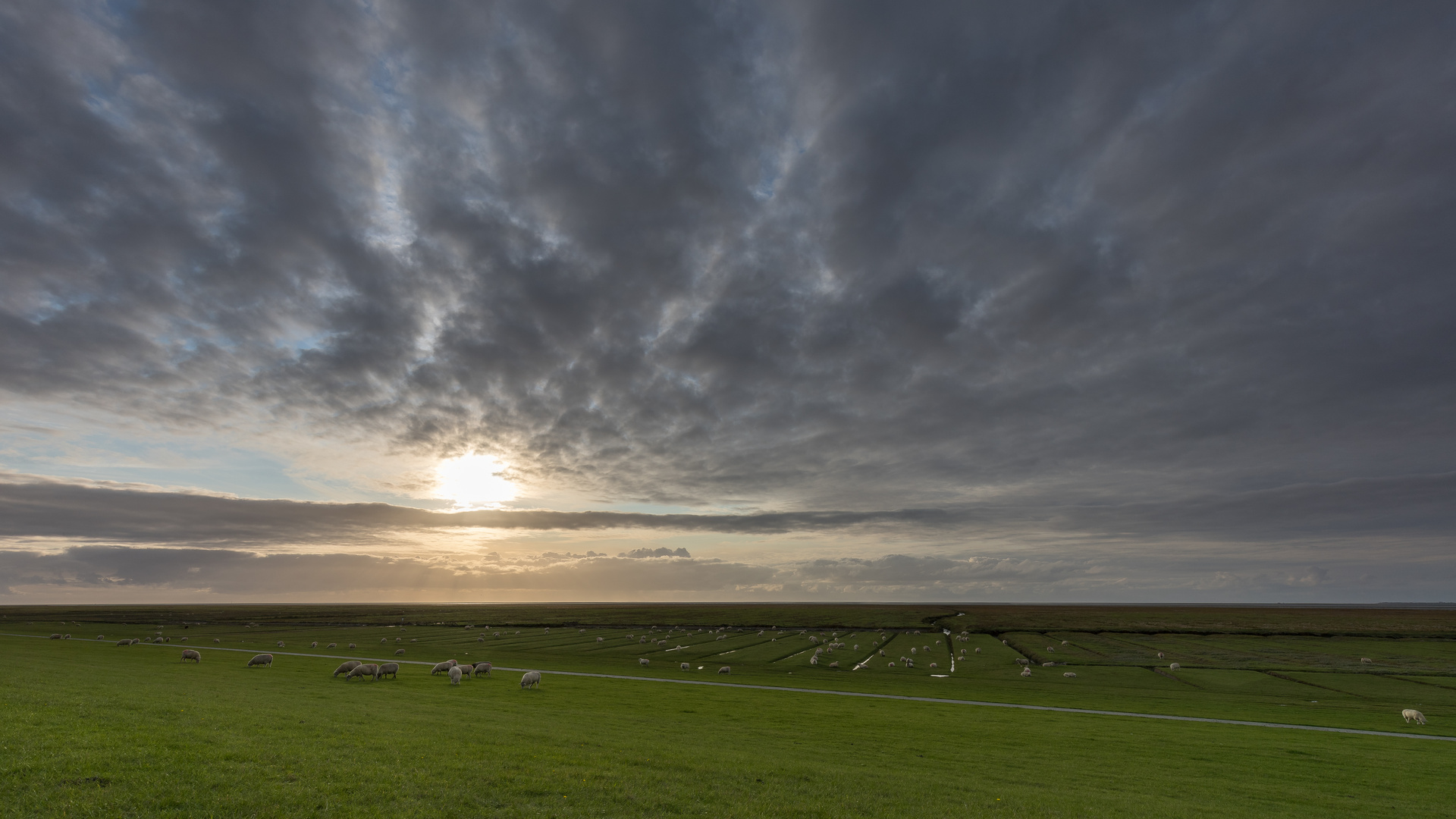 Landschaft, Wolken, Licht, Natur