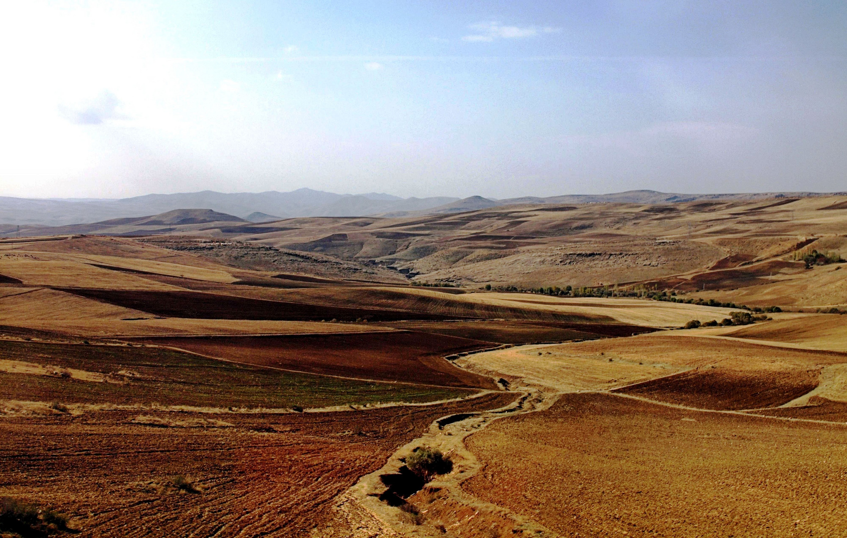 Landschaft zwischen Maragheh und Sanandj (1)