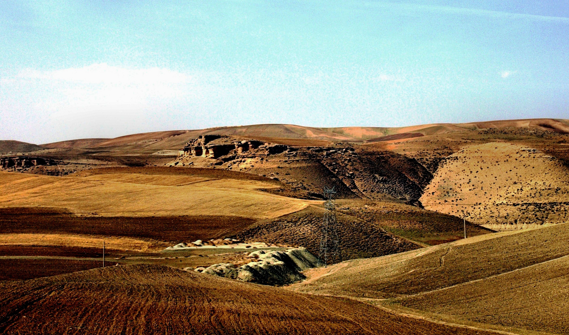 Landschaft zwischen Maragheh und Sanandj (3)