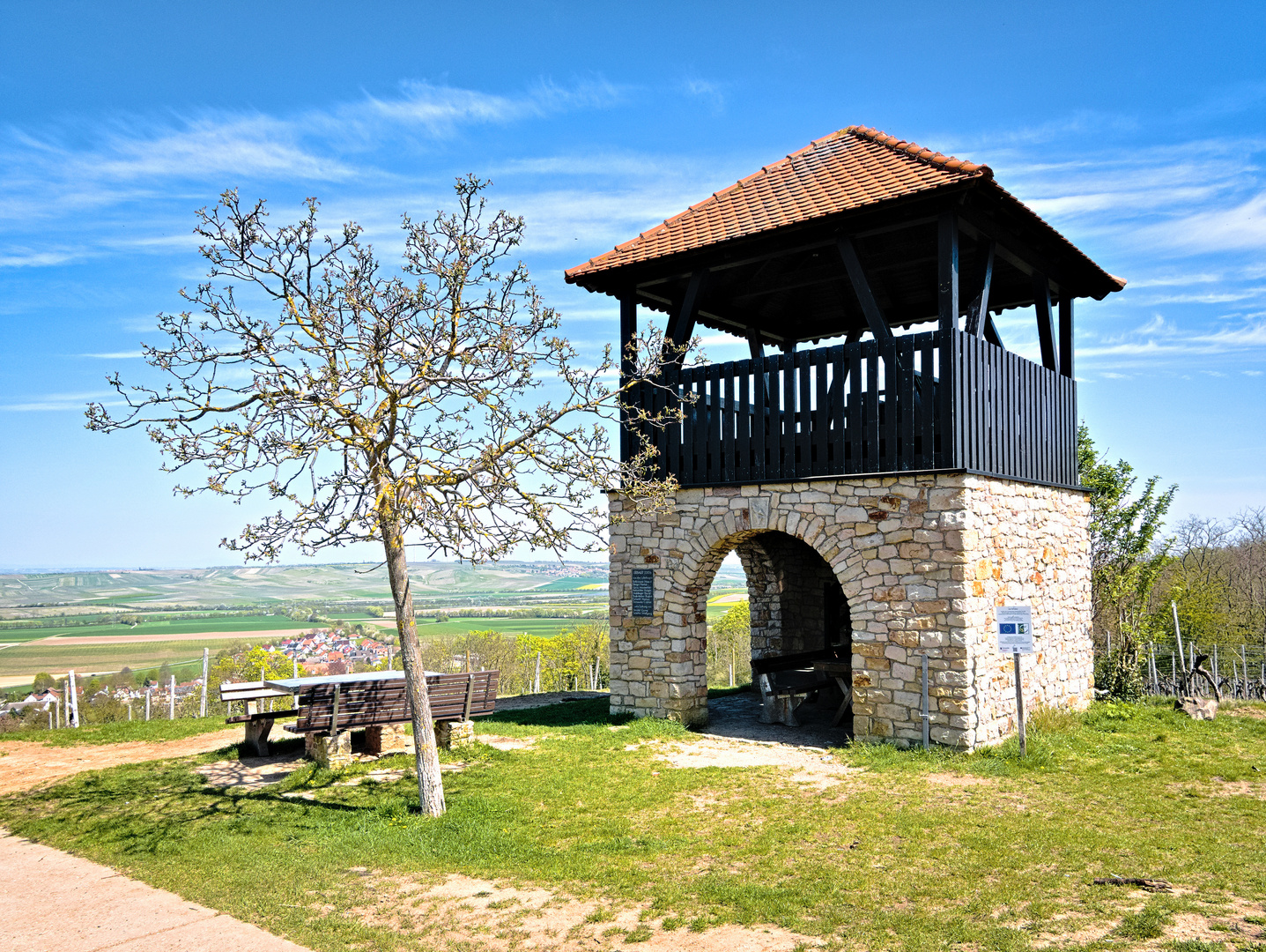 Landschaften bei Bornheim - Lonsheim