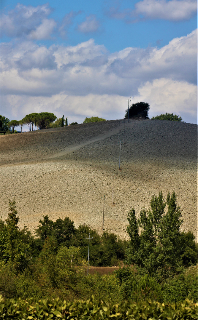 Landschaften in der Toscana;