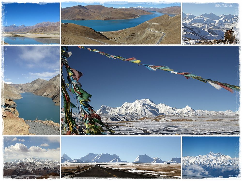 Landschaften in Tibet