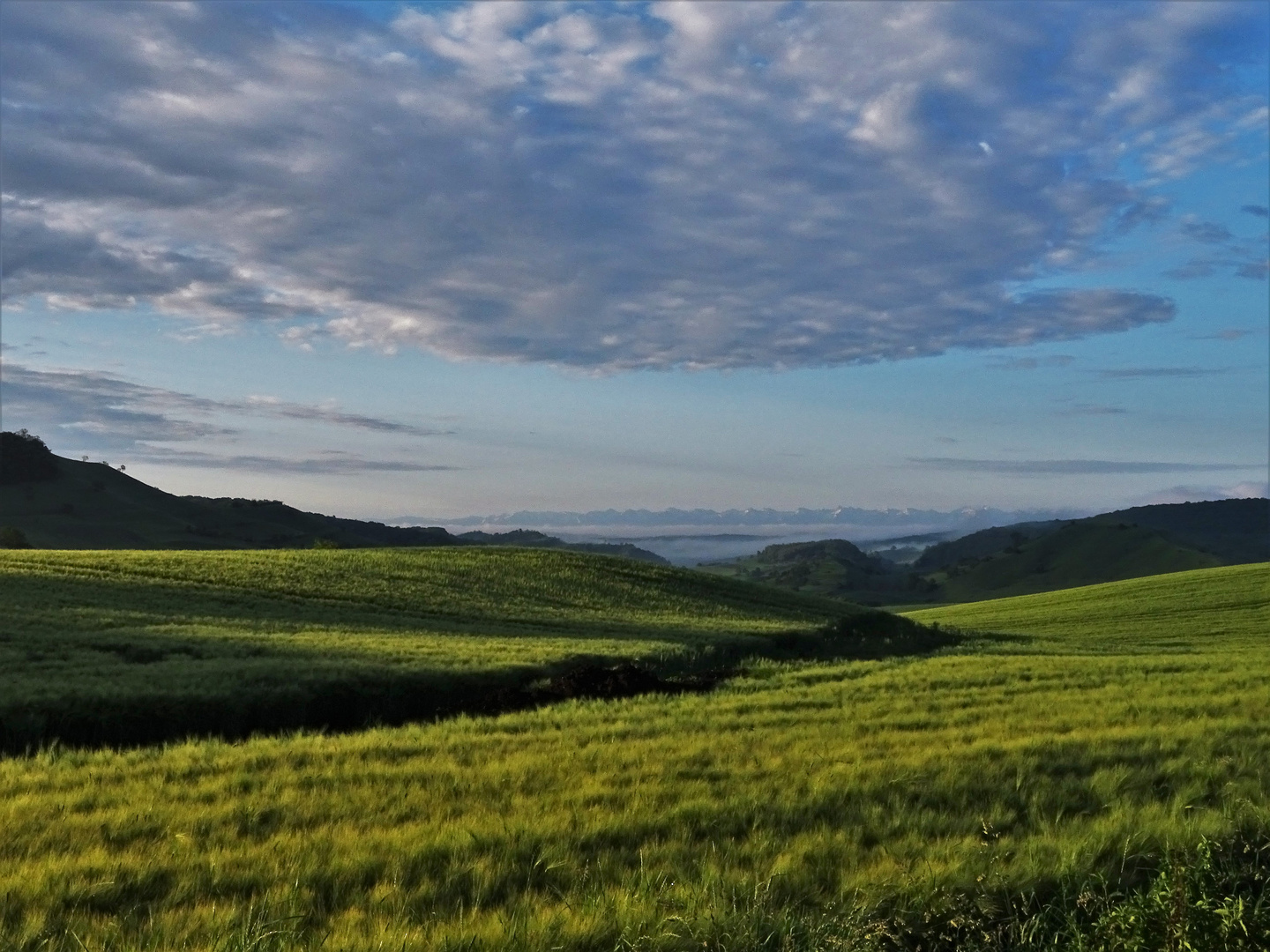 Landschaften wie diese reise ich in Rumänien schon 3 Monaten