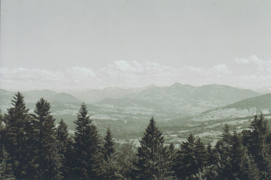 Landschaftsfoto Oldstyl