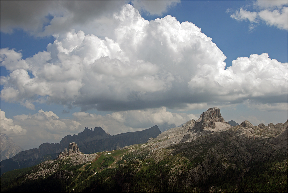 Landschaftsgestaltung durch Wolken