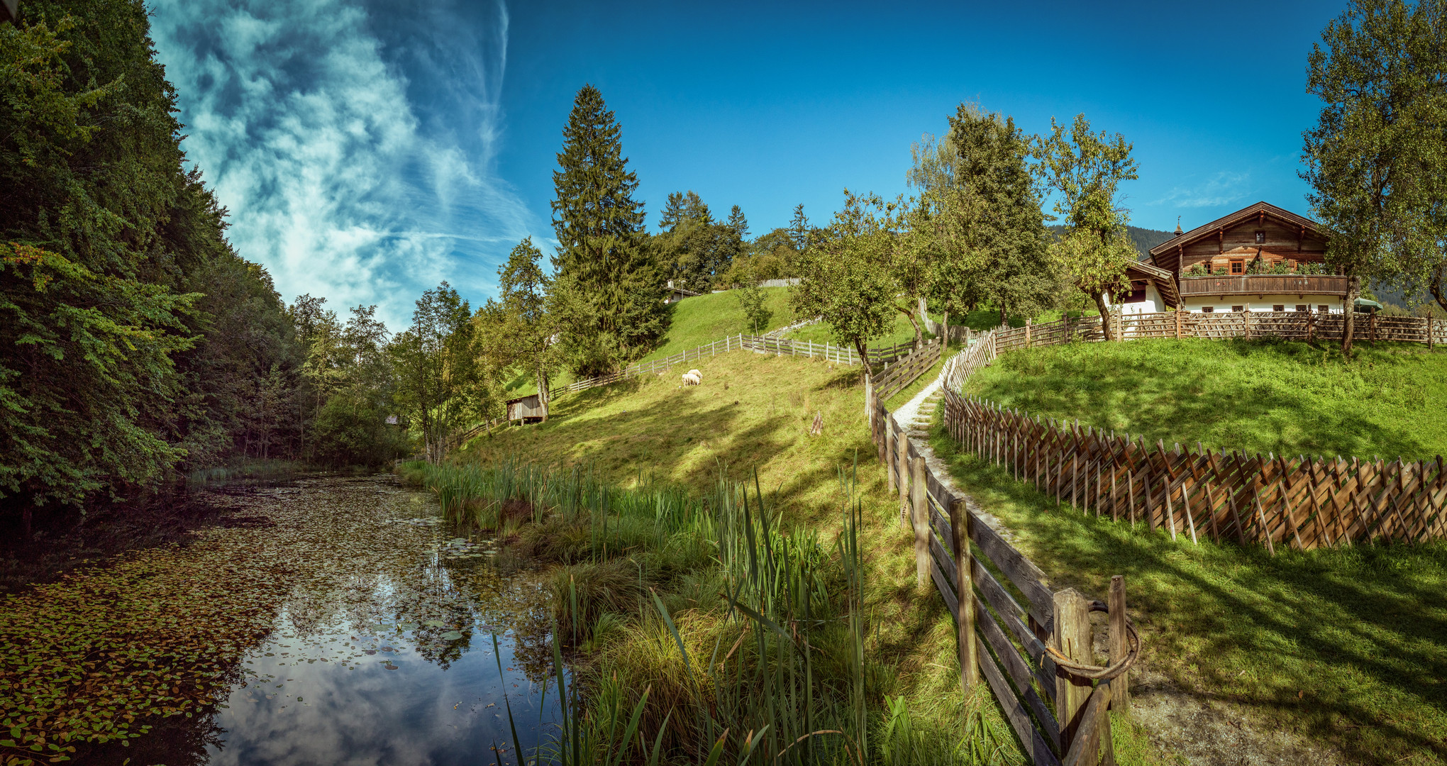 Landschaftsidylle Höfemuseum ... Sommererinnerungen