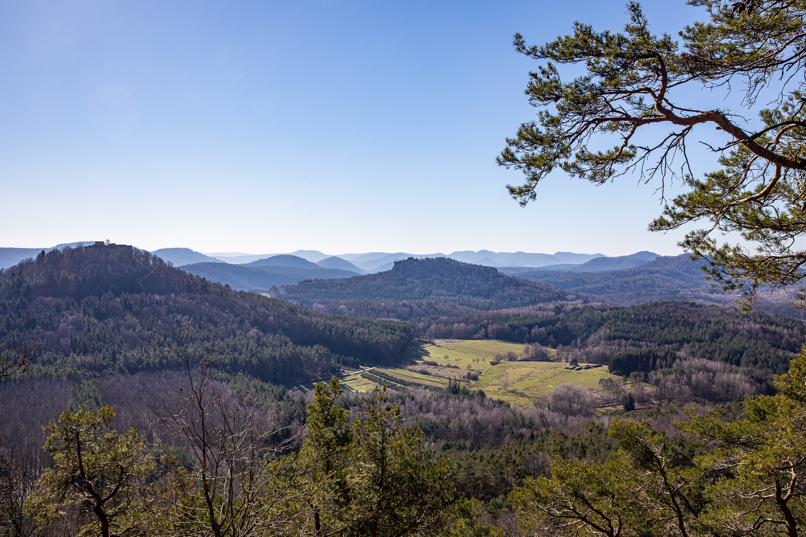 Landschaftskino um High noon