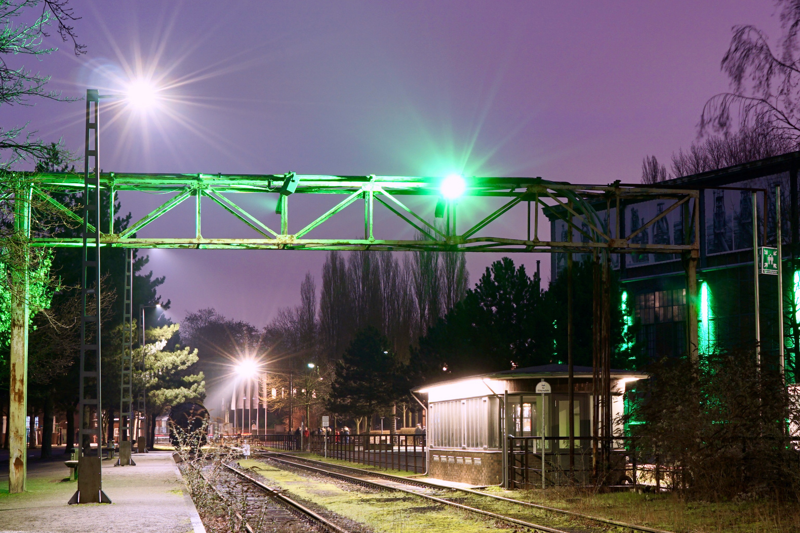 Landschaftspark - Bahnhof