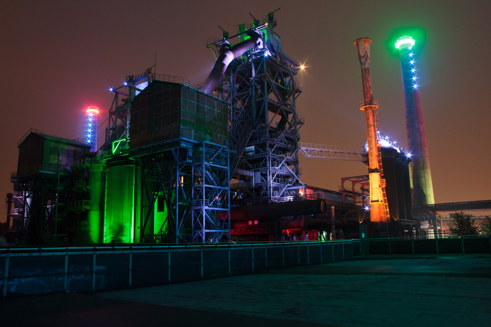 Landschaftspark bei Nacht II