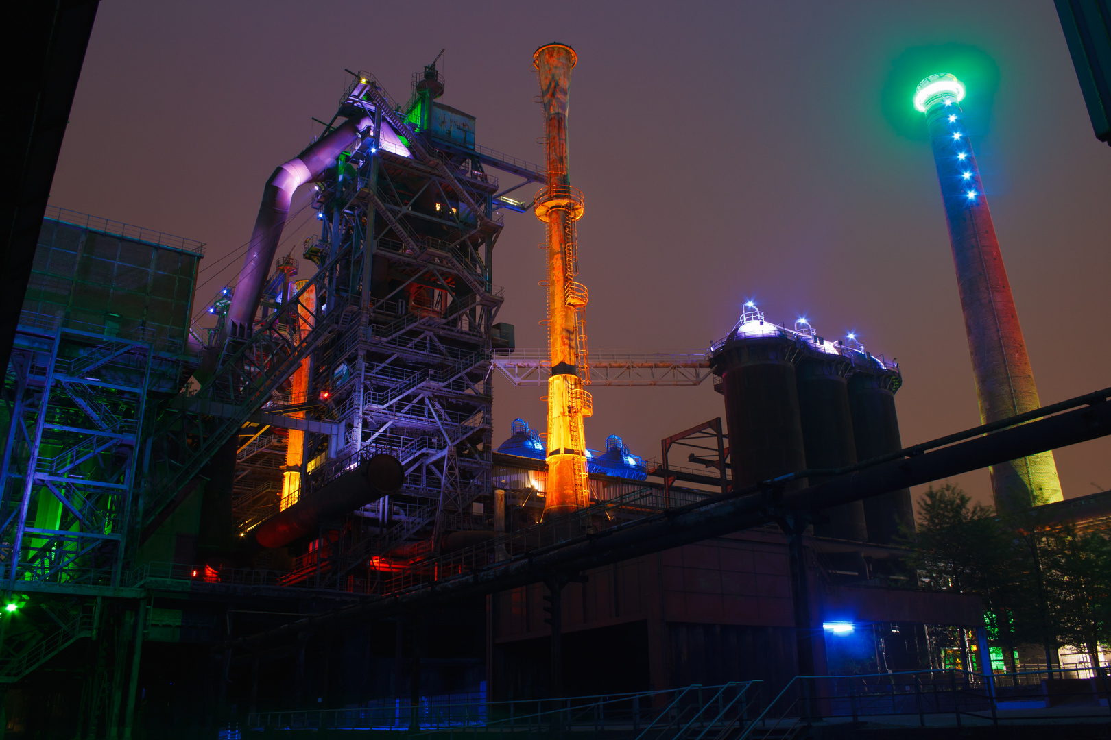 Landschaftspark bei Nacht III