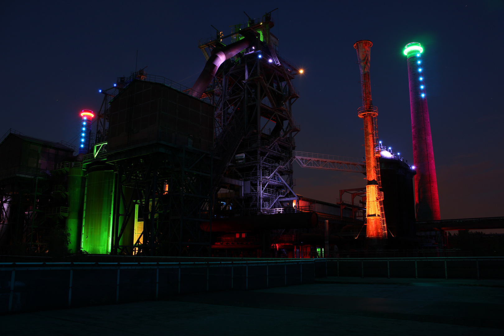 Landschaftspark bei Nacht IV