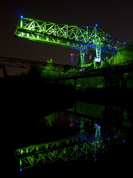 Landschaftspark Duisburg 11pm