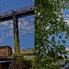 Landschaftspark Duisburg 2015, 3D Blick auf das alte Windrad (Kreuzblick) 7