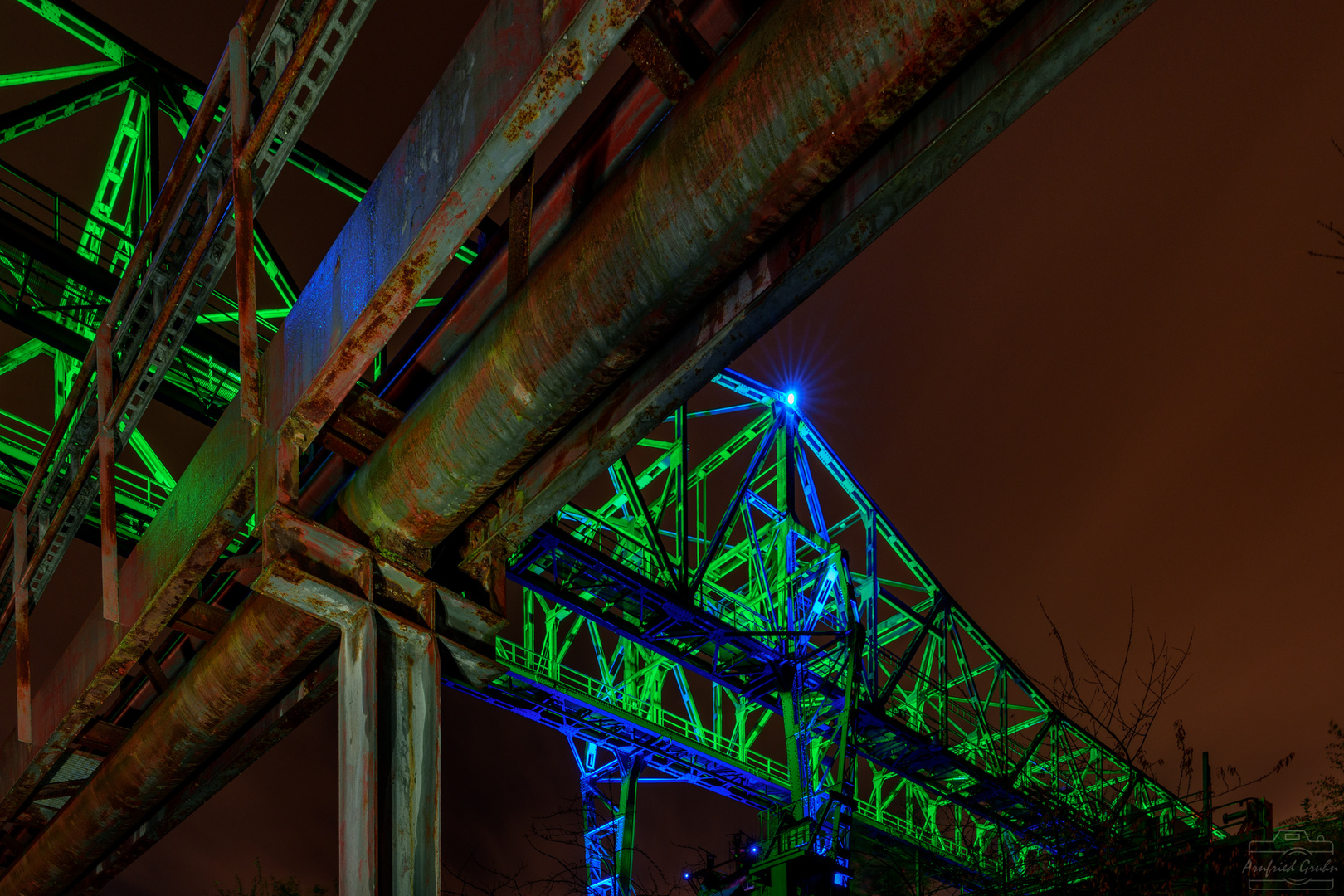 Landschaftspark Duisburg - am "Krokodil"