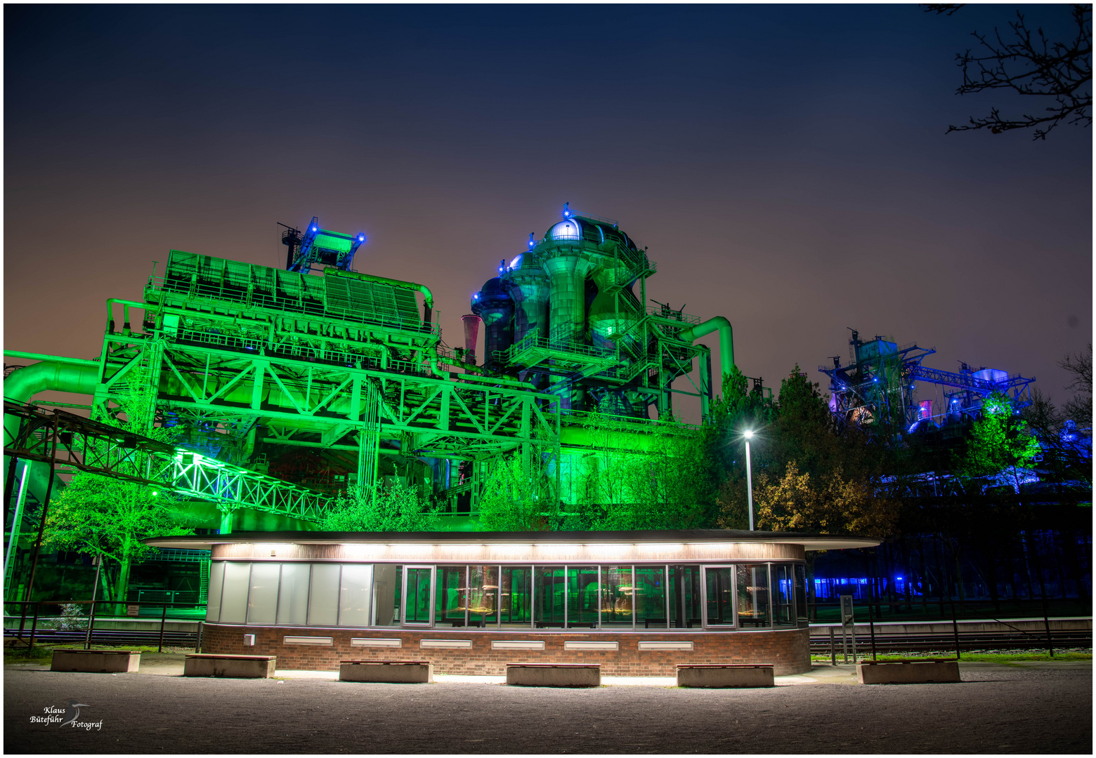 Landschaftspark Duisburg Bahnof 