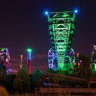 Landschaftspark Duisburg bei Nacht