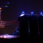 Landschaftspark Duisburg bei Nacht 1