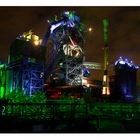 Landschaftspark Duisburg bei Nacht 1