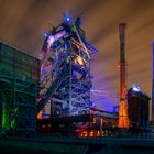 Landschaftspark Duisburg bei Nacht 1/8