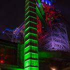 Landschaftspark Duisburg bei Nacht