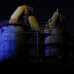 Landschaftspark Duisburg bei Nacht