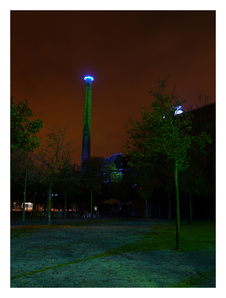 Landschaftspark Duisburg bei Nacht 6