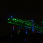 Landschaftspark Duisburg bei Nacht