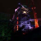 Landschaftspark Duisburg bei Nacht