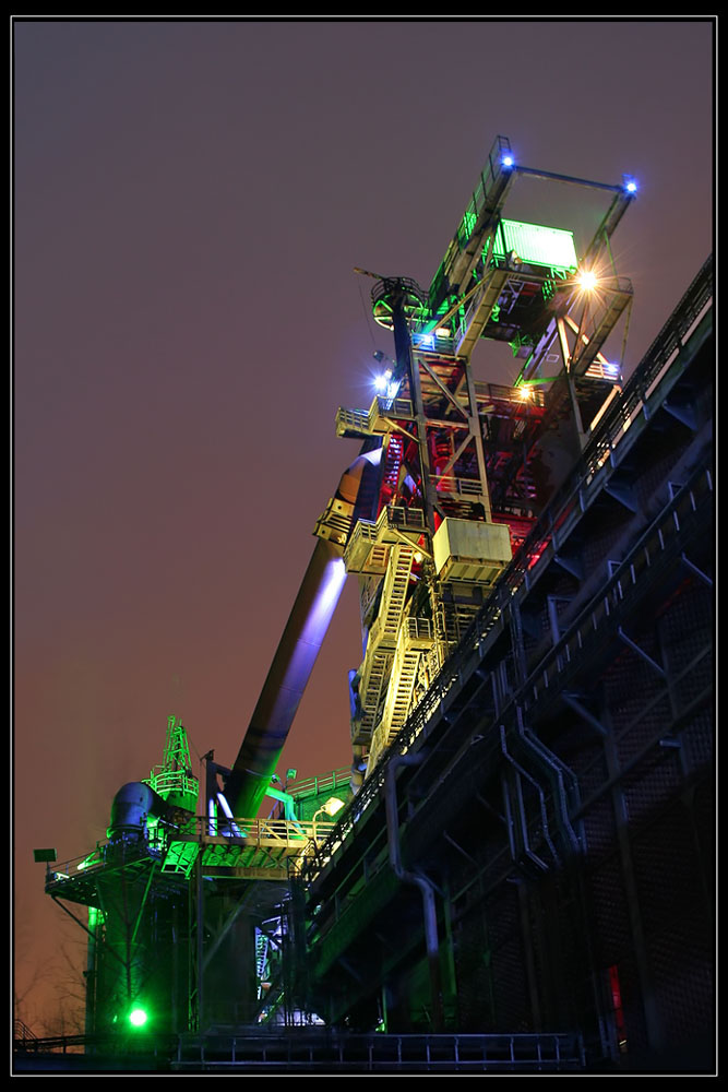 Landschaftspark Duisburg bei Nacht I