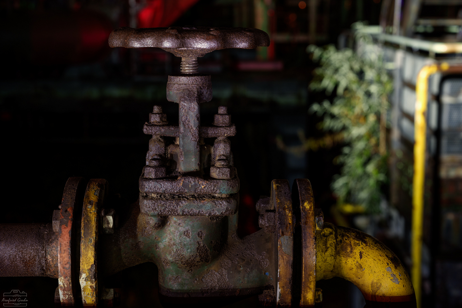 Landschaftspark Duisburg - Details am Hochofen 5