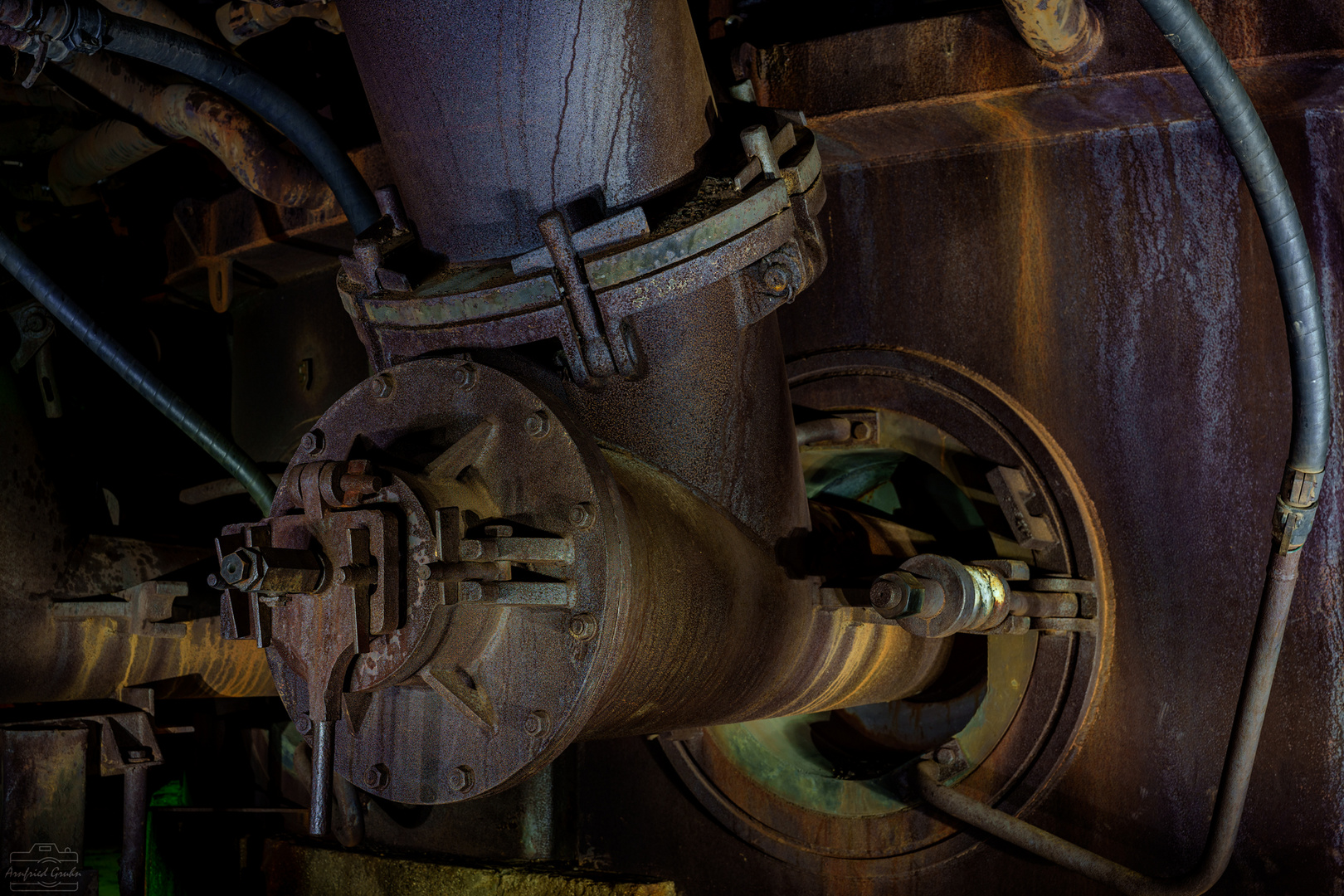 Landschaftspark Duisburg - Details am Hochofen 5