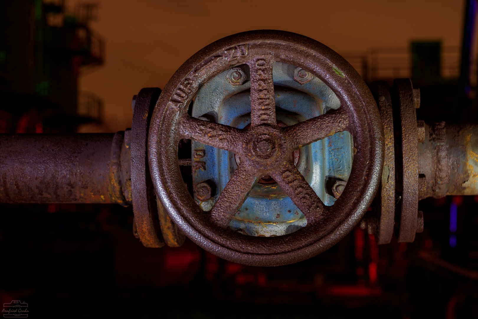 Landschaftspark Duisburg - Details am Hochofen 5