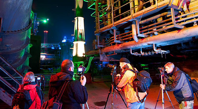 Landschaftspark Duisburg | Foto Workshop Nachtfotografie