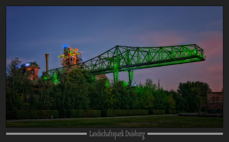 Landschaftspark Duisburg - HDR