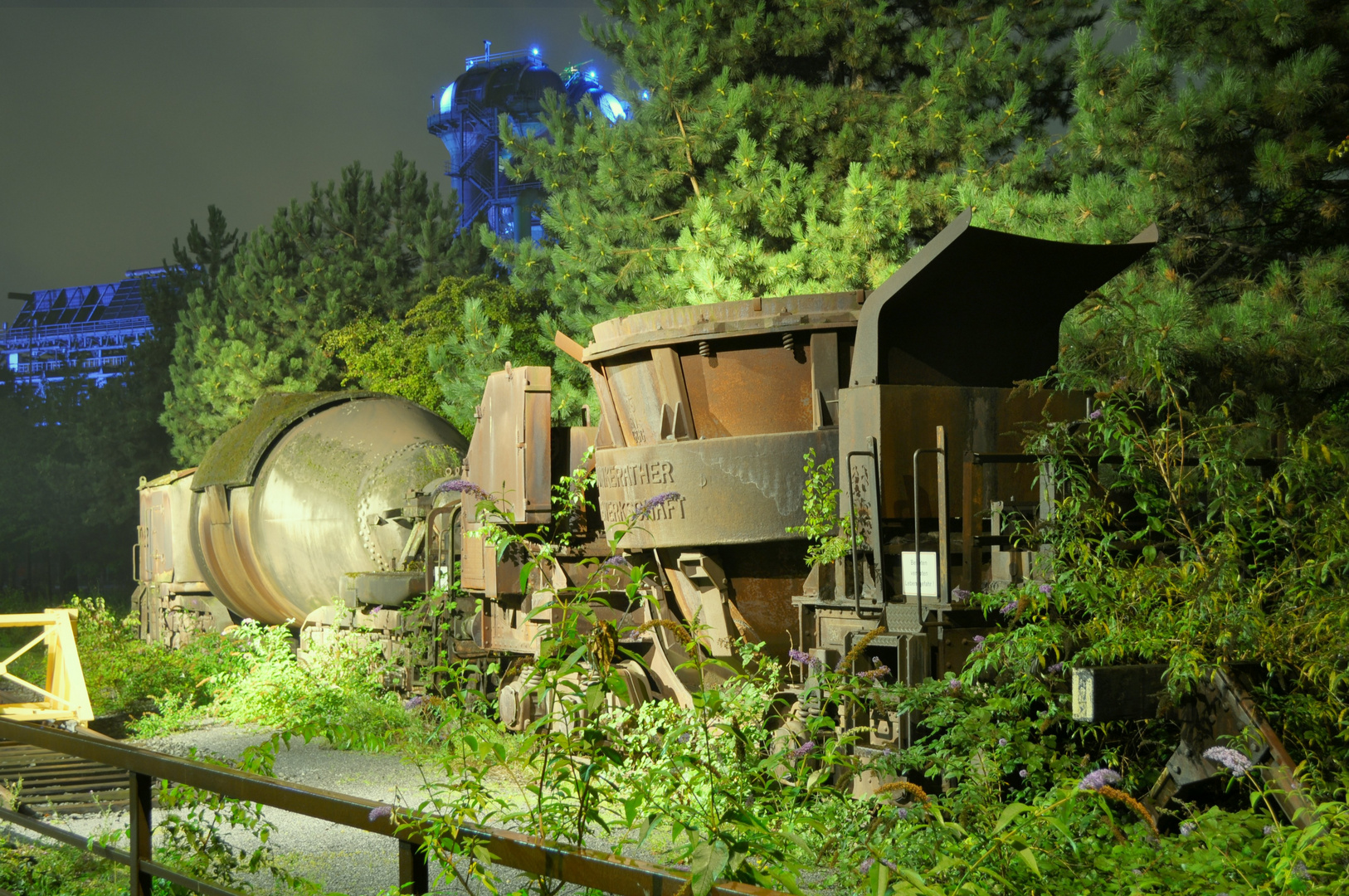 Landschaftspark Duisburg Hochofenzug