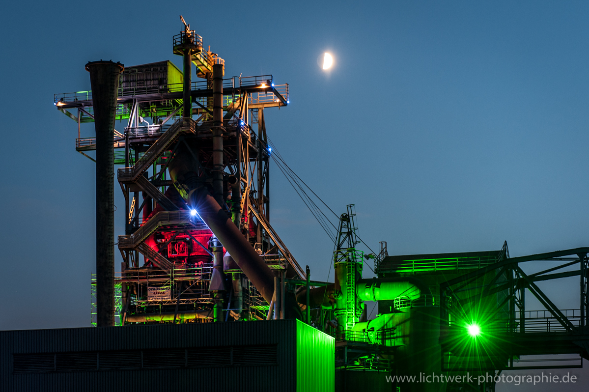 Landschaftspark Duisburg illuminiert 3