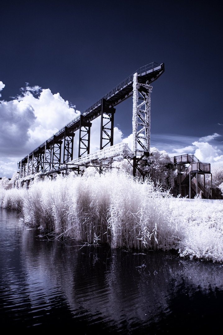 Landschaftspark Duisburg Infrarot IR