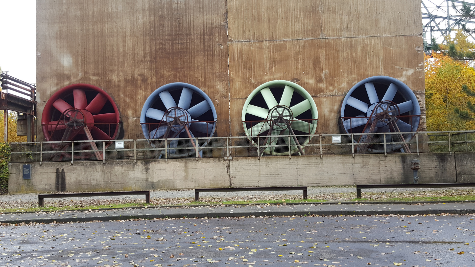 Landschaftspark Duisburg mit Samsung S6 Handy