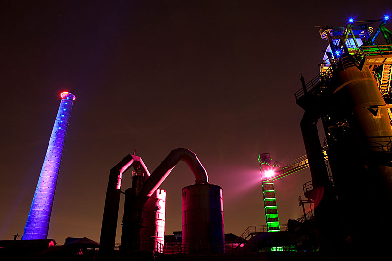 Landschaftspark Duisburg - Nächtliches Fotoabenteuer im Ruhrgebiet