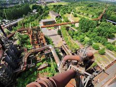 Landschaftspark Duisburg Nord 4, die Natur erobert die Landschaft zurück