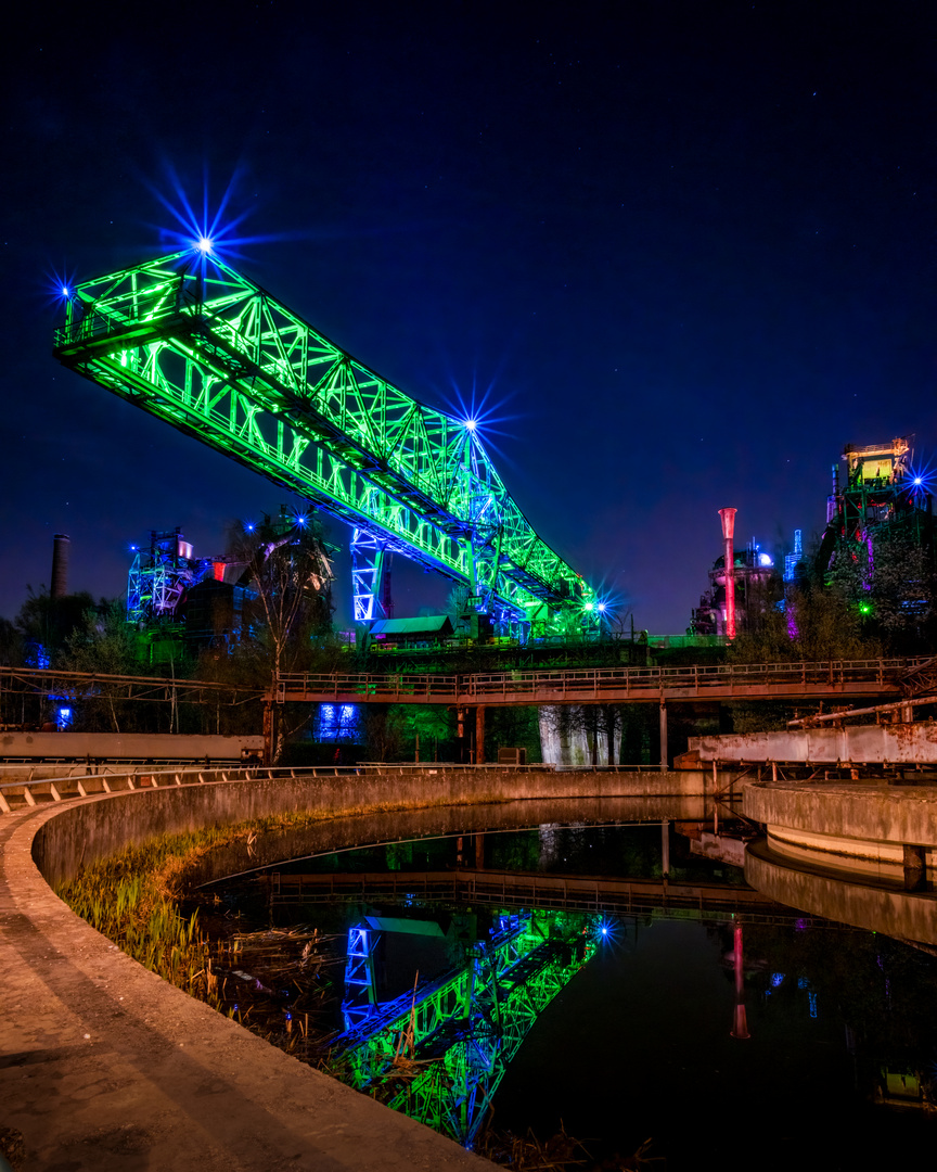 Landschaftspark Duisburg Nord - Das Krokodil