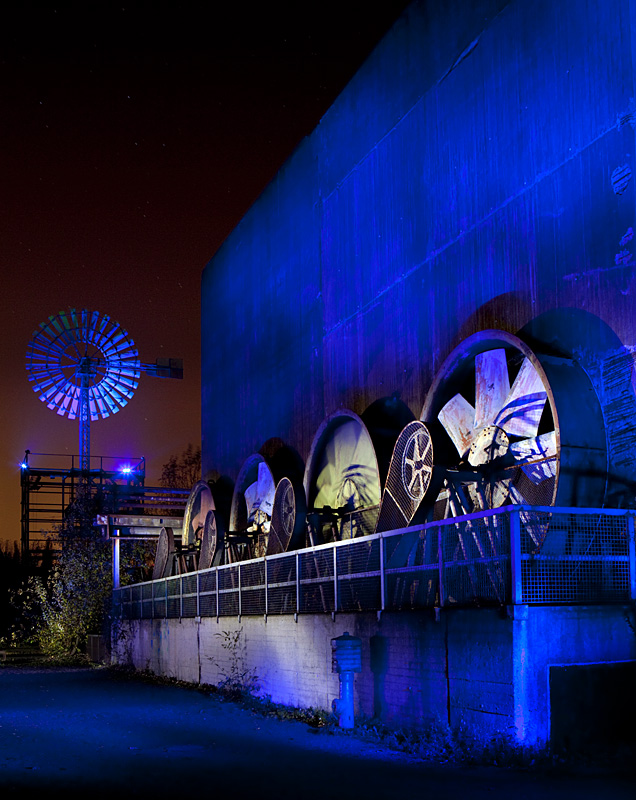 Landschaftspark Duisburg-Nord | Fototour Abenteuer Ruhrgebiet - Nachtfotografie 