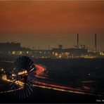 Landschaftspark Duisburg-Nord  ....  Hochofen 5  S-Kurve