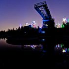 Landschaftspark Duisburg-Nord Kohleöfen im See