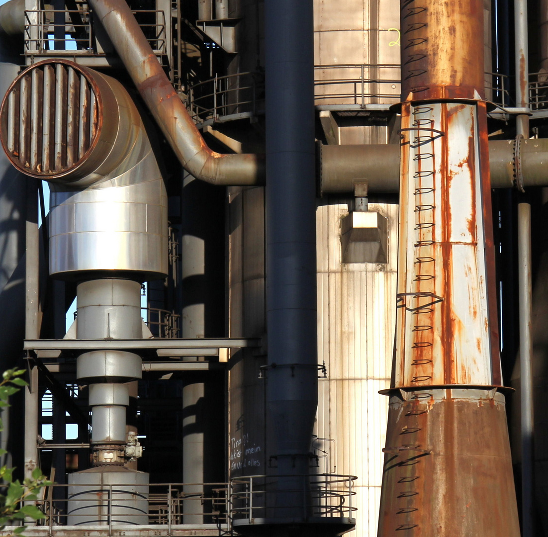 Landschaftspark Duisburg Nord: Labyrinth der Rohre