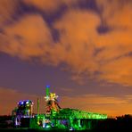 Landschaftspark Duisburg Nord - Nächtliche Industriekulisse - Hochofen 5